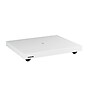Fluance IB40 Turntable Isolation Base Anti-Vibration Wood Platform with Height Adjustable Feet and Bubble Level, White~#|#~88F11676-AFEA-4731-AD677BB98D6C04B8_sc7