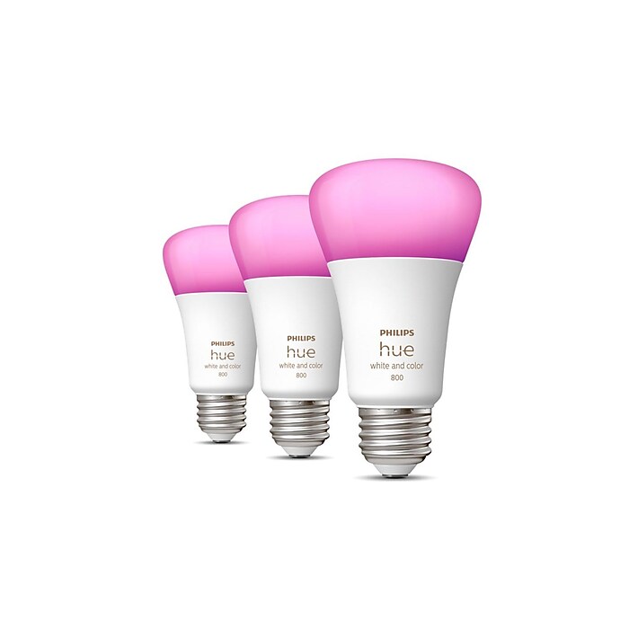 Philips Hue 60W Equivalent E26 LED Smart Bulb, White And Color