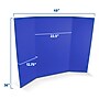Flipside Presentation Board, 36" x 48", Corrugated, Blue, 24/Pack (30065-24)~#|#~88F65877-79EA-43CA-BA27046027C6638B_sc7
