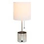 Creekwood Home 18.5" LED Table Lamp with USB Port, Brushed Nickel (CWT-1007-BN)~#|#~88F6AE7F-5BD2-4655-9F367AB9431C4D1C_sc7