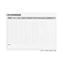 Ghent Aria OR Schedule Magnetic Glass Dry-Erase Whiteboard, 4'H x 6'W (GRPARIASM13S-46)~#|#~88FEE393-372E-46A9-84BD678830EA6954_sc7