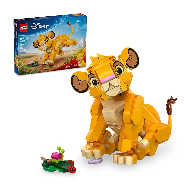 LEGO Disney Classic Simba the Lion King Cub, 222 Pieces (43243) image 1