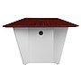 Regency Array 120"W x 48"D Conference Table with Grommet, Mahogany/White (ACT12048MHWH)~#|#~890079C5-0FBE-4F1A-BE18622E9A8836B9_sc7