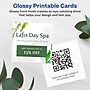 Avery Business Cards, 2.5" x 2.5", Glossy White, 90/Pack (95271)~#|#~89007DD8-C89D-4108-82F95F54E16E7E57_sc7