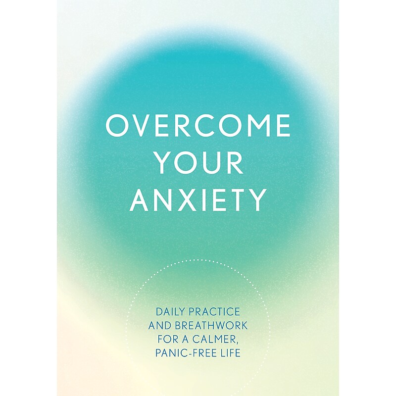 Quarto Overcome Your Anxiety Guided Journal, 6.05" x 8.4", Green, 192 Pages (9780785844037) image 1