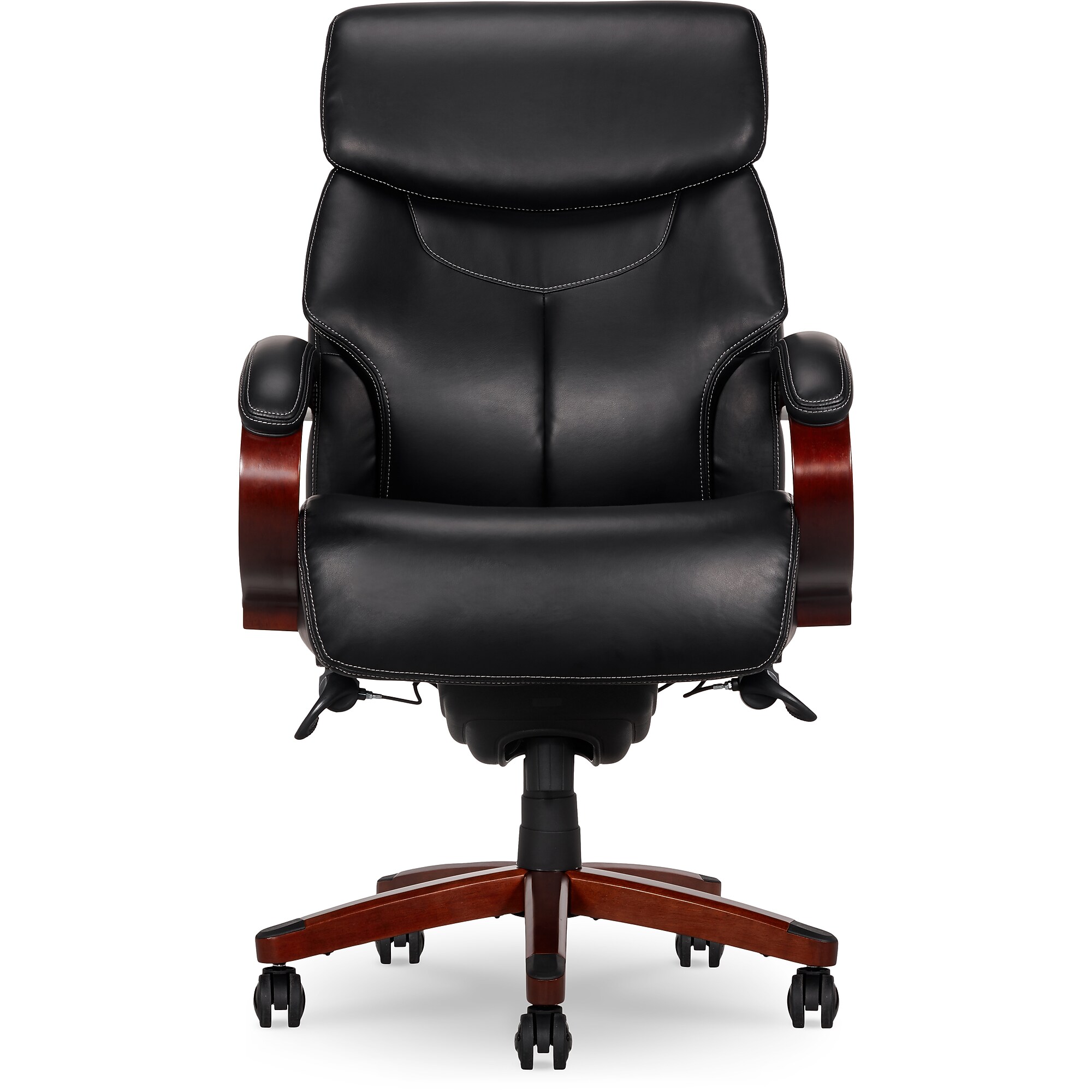 La-Z-Boy Bradley Bonded Leather Executive Chair, Black (46089-CC) Sansujyuku sansujyuku.com