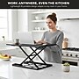 Mount-It! 32"W Rectangular Adjustable Metal Standing Desk Converter, Black (MI-7929BLK)~#|#~8906705A-2A24-46C4-8183082FF781F0A4_sc7