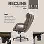 Elle Decor Rivendell AIR Lumbar Ergonomic Vegan Leather Swivel Executive Chair, Mocha Brown (60124-MBRN)~#|#~89091D73-D17F-47E9-89DDD0A5ADF38E6C_sc7