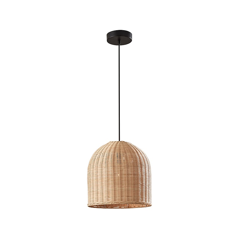 Adesso Bahama 1-Light Incandescent/LED Pendant, Dark Bronze (4330-26) image 1