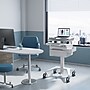 Mount-It! MedHub Mobile Medical Cart Workstation with Drawers and Locking Caster Wheels, White/Grey (MI-16004)~#|#~890D7F1E-C1C2-4069-9792E83A3DAE1994_sc7