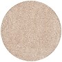 Safavieh California Shag 4' x 4' Round Machine Made Rug, Beige (SG151-1313-4R)~#|#~8911E128-4A19-4235-9854C0A844C57213_sc7