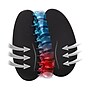 Mind Reader Memory Foam Lumbar Support Pillow Office Chair Back Cushion, Black (BBACK-BLK)~#|#~8914A196-B31D-4F4D-B51CD4FF5E27E32E_sc7