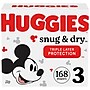 Huggies Snug & Dry Diapers, Size 3, 168 Count (51520)~#|#~891550DA-C8BE-4F52-AC00A6DA5FCF288E_sc7
