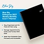 2027 Blue Sky 8.5" x 11" Weekly & Monthly Planner, Black (160975)~#|#~891A43FD-01C4-4A13-993BE7910A622093_sc7