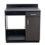 Safco 36"H Modular Break Room Appliance Base Cabinet, Asian Night/Black (1705AN)~#|#~891CA236-549F-46B4-A4407716DCF42E3D_sc7