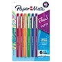 Paper Mate Flair Felt Pens, Medium Point, 0.7mm, Assorted Ink, 6/Pack (61390)~#|#~891CF4C2-F34C-4C1E-86F7D915BD08CB99_sc7