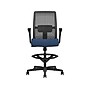 HON Ignition 2.0 ReActiv Back Vinyl Task Stool with Footrest and Lumbar Support, Black/Blue (HITSRA.S0.A.H.0S.SX04.BL.SB.T)~#|#~89219E45-D9B3-4612-BC63AB931A2FE3F5_sc7