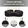Mind Reader Memory Foam Office Chair Ergonomic Orthopedic Cushion, Black (ORTHOCUSH-BLK)~#|#~8922CF5A-44B9-4941-955C8E7B4A4476FE_sc7