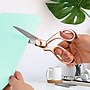 Westcott® Vintage 8" Stainless Steel Heavy Duty Scissors, Pointed Tip, Rose Gold Finish (16968)~#|#~89233E91-5C46-420F-9FE7B1B27DF095DF_sc7