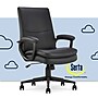 Serta Comfort Modern Ergonomic Bonded Leather Swivel Executive Chair, Black (CHR10132A)~#|#~8923E51A-FB8E-49AF-8176216A6BB1A108_sc7