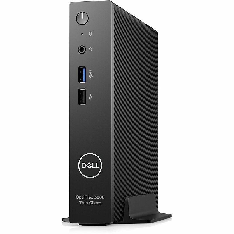 Dell OptiPlex 3000 Desktop Computer, Intel Celeron Quad-Core N5105, 8GB RAM, 64GB eMMC, Keyboard + Mouse (9WYJM) image 1