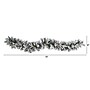 Nearly Natural 6' Flocked Artificial Christmas Garland with Pine Cones and 35 Warm White LED Lights (W1309)~#|#~892B01E3-E917-4311-94E27A2EB371B907_sc7