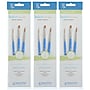Princeton Select Artiste Mixed Media Synthetic Variety Brush Set No. 3, 3/Set, 3 Sets/Bundle (PBXP3750SET103-3)~#|#~892E0757-65FF-40BA-81DF9C67605D60FA_sc7