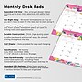 2025-2026 Plato Bonnie Marcus 14" x 10" Academic Monthly Desk Pad Calendar  (9798330700028)~#|#~892EC3A7-6032-4DCC-8166885767B3E096_sc7