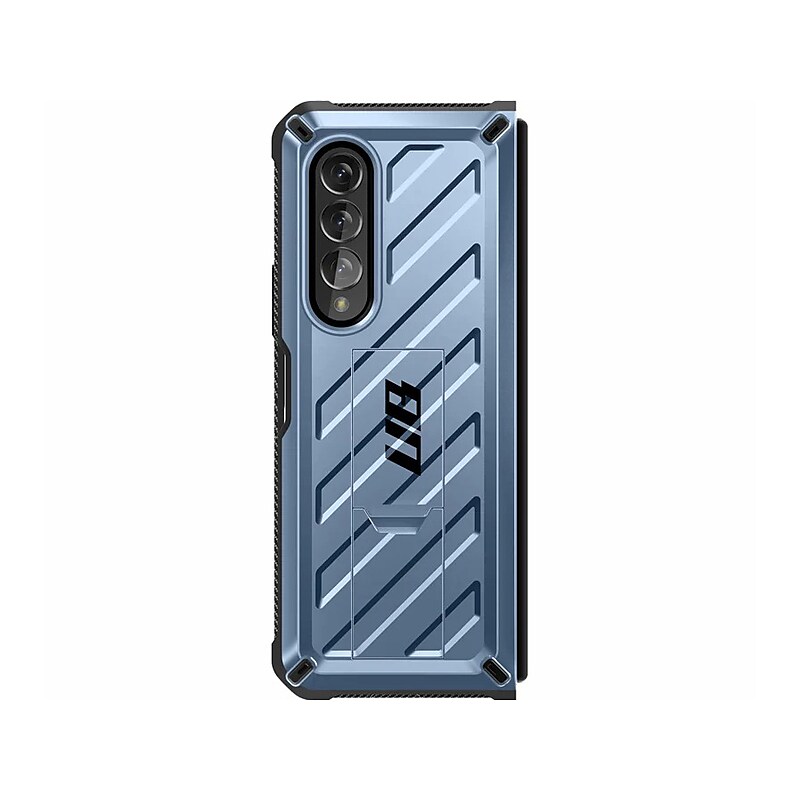 SUPCASE Unicorn Beetle Metallic Blue Kickstand Case for Samsung Galaxy Z Fold4 (SUP-Galaxy2022-ZFold4-5G-Unicorn-SP-Tilt) image 1