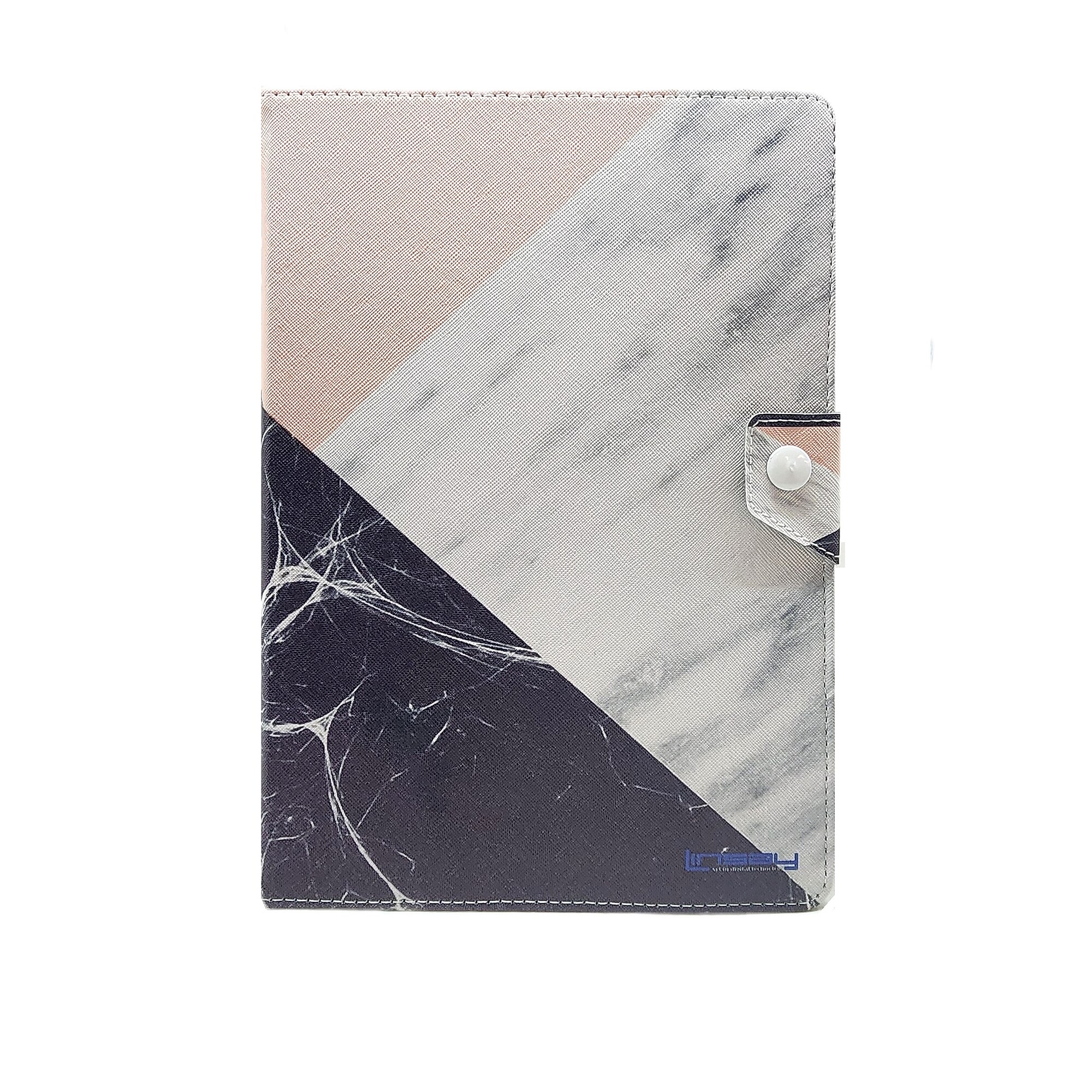 Linsay Octa Core 10.1″ Tablet 128GB Storage Android 15 Tablet with Black Pink White Marble Case and Pen Stylus (F10IPGCBPW) Sansujyuku sansujyuku.com