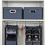 Household Essentials Medium Stackable Folding Fabric Storage Bin, 8" x 13"x 15", 27 Qt., Denim Blue, 2/Pack (HE1072)~#|#~894410AE-15A2-4A1E-99F450EC79A7BAA8_sc7