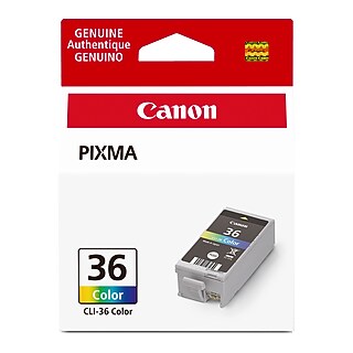 Canon 35/36 Black and Color Standard yield Ink Cartridge, 3/Pack