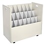 AdirOffice 21-Slot Mobile Roll File, Lockable, 28.5"H x 30"W x 15.75"D, White (625-WHI-KIT1)~#|#~8945B731-CD46-4115-B38F83DED2C3D3D7_sc7