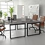 Flash Furniture Redmond 72"W x 36"D Conference Table, Laminate, Gray Oak (MTM7236LTGRYUBF)~#|#~894B3DAE-27C8-4A62-8CD3A2890B47250C_sc7