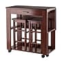 Winsome Fremont Space Saver Extendable Table with 2 Tuck-Away Stools, Walnut (94331)~#|#~8952BEAF-8458-461A-8FFA9B1AF2DD3C76_sc7