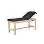 Aristo Wood Physician Exam Table with Adjustable Backrest, Paper Cutter, and Holder, 500lbs. Capacity, Black (ADI996-HBF-BLK)~#|#~8955786E-F9DE-4189-9898741AF5146F1B_sc7