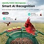 PerchMe AI-Recognition Solar Powered Smart Bird Feeder with Camera, Forest Green (SF-BF-FG01)~#|#~89558BE1-CBBD-4EAF-AD1435424C78C8AB_sc7