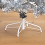 Nearly Natural 5-ft Artificial Silver Tinsel Holiday Santa's Hat Christmas Tree with Star Topper (T4795)~#|#~895A65EE-E520-4427-9343EC239C266CA0_sc7