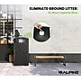 Alpine Industries Steel Outdoor Trash Can with Dome Lid and Ashtray, 40 Gallon, Gray Stone (472-40-GRYS)~#|#~895F856E-CFAF-411F-B2DB5951C4660755_sc7