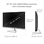 ViewSonic 32" UHD 4K 60Hz LCD Monitor, Silver (VX3276-4K-MHD)~#|#~896088A5-8BE1-4BF7-9312954E48B2D970_sc7