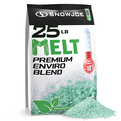 Snow Joe Premium Pet Friendly Ice Melt Crystals, 25 lb. Bag