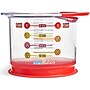 hand2mind Rainbow Fraction Liquid Measuring Cups, 6/Set (94468)~#|#~896A7F7C-2D51-4C47-9DC13A49A334AC72_sc7