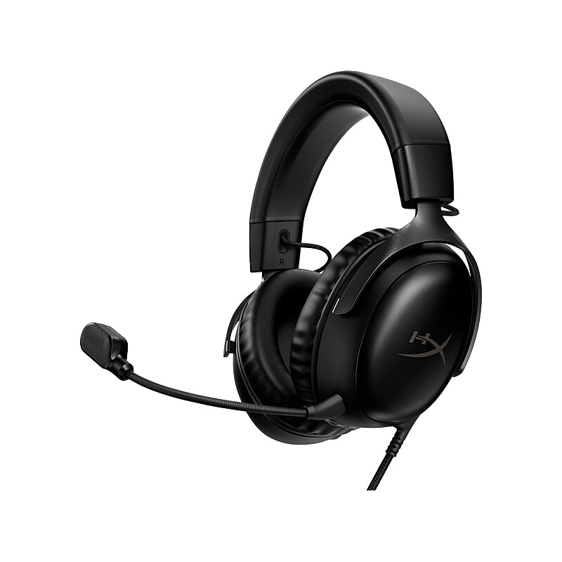 HyperX Cloud III Noise Canceling Over-the-Ear Stereo Gaming Headset, Black (727A8AA) image 1