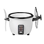 Starfrit SRFT024734 Electric Rice Cooker with Ceramic Coating, White~#|#~896CFFA2-2234-40E1-A3EC61102567C7C4_sc7