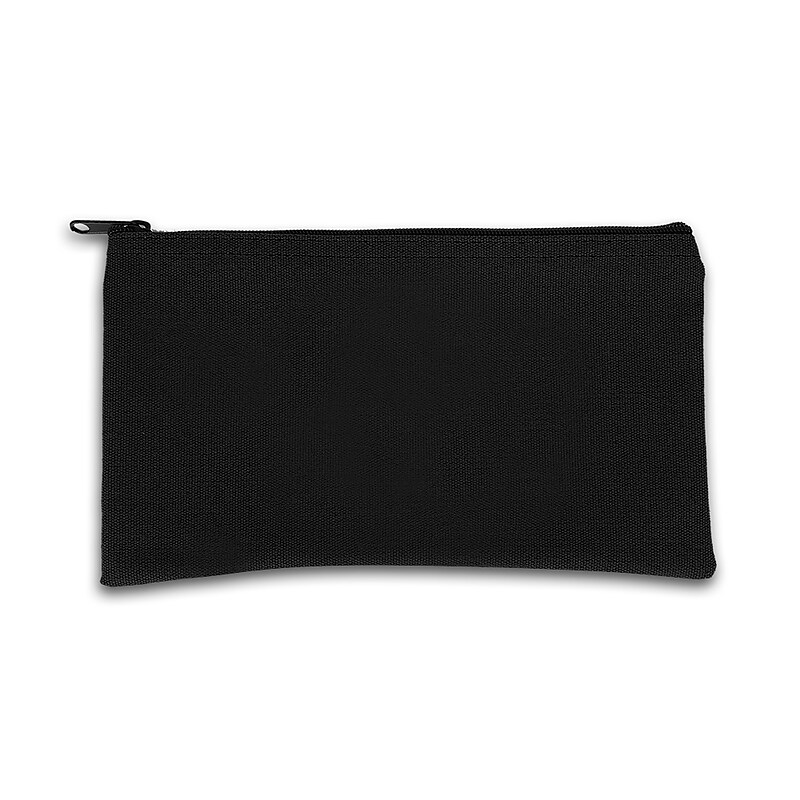 Bank Supplies Deposit Bags, Black, 10/Pack (603-20555-10-BK ) image 1