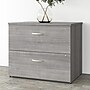 Bush Business Furniture Studio A 2-Drawer Lateral File Cabinet, Locking, Letter/Legal, Platinum Gray, 36" (SDF136PGSU-Z)~#|#~8978A0FD-E570-48D6-BCB90A5B4DD9E621_sc7