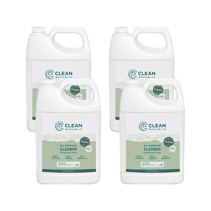 Clean Republic All-Purpose Cleaner, 1 Gal., 4/Carton (CH841) image 1