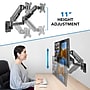 Mount-It! Adjustable Dual Monitor Wall Mount, Up to 32", Black (MI-1766B)~#|#~898006BA-E1E4-41BB-8579869F59A371E7_sc7