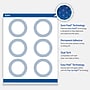Avery Laser/Inkjet Circle Multipurpose Labels, 3" Dia., White, 60/Pack (S00F8N)~#|#~8980EA52-9C6D-42C3-B0EC90A7B3709D98_sc7