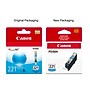 Canon 221 Cyan Standard Yield Ink Cartridge  (2947B001)~#|#~8980F49A-DDA5-428B-ADDBF2AB1E683AB1_sc7